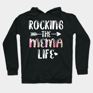 Rocking The Mema Life Family Matching Mother's Day Gifts Hoodie